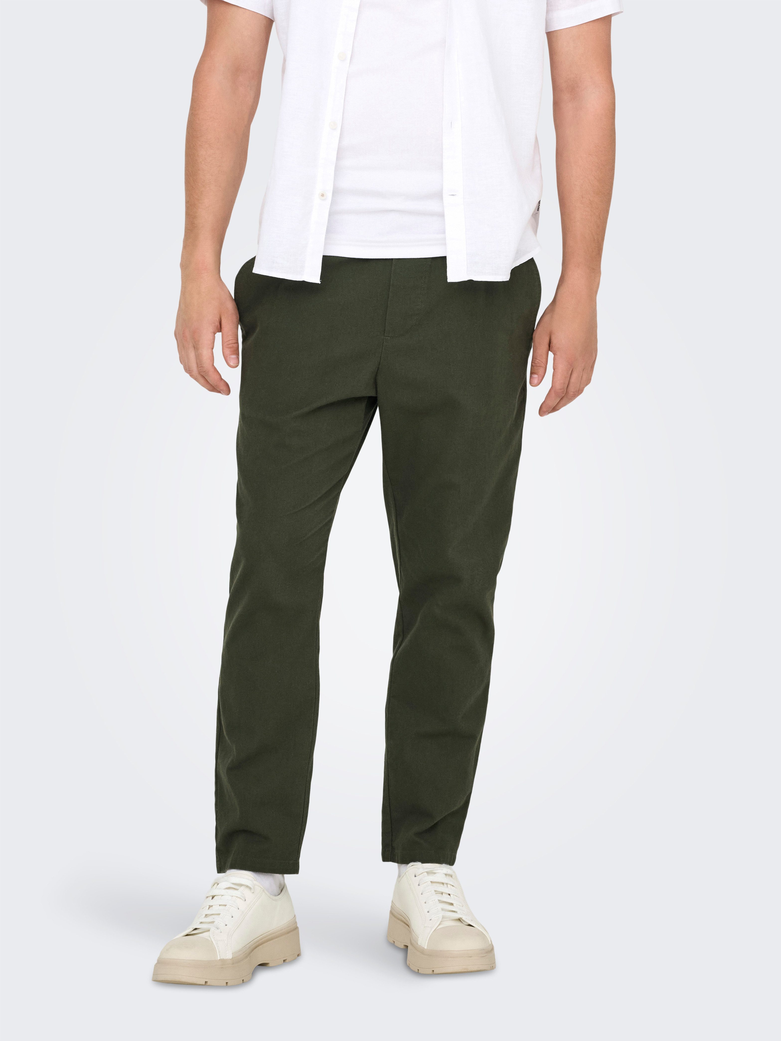 ONLY & SONS Stoffhose ONSLINUS CROP günstig online kaufen