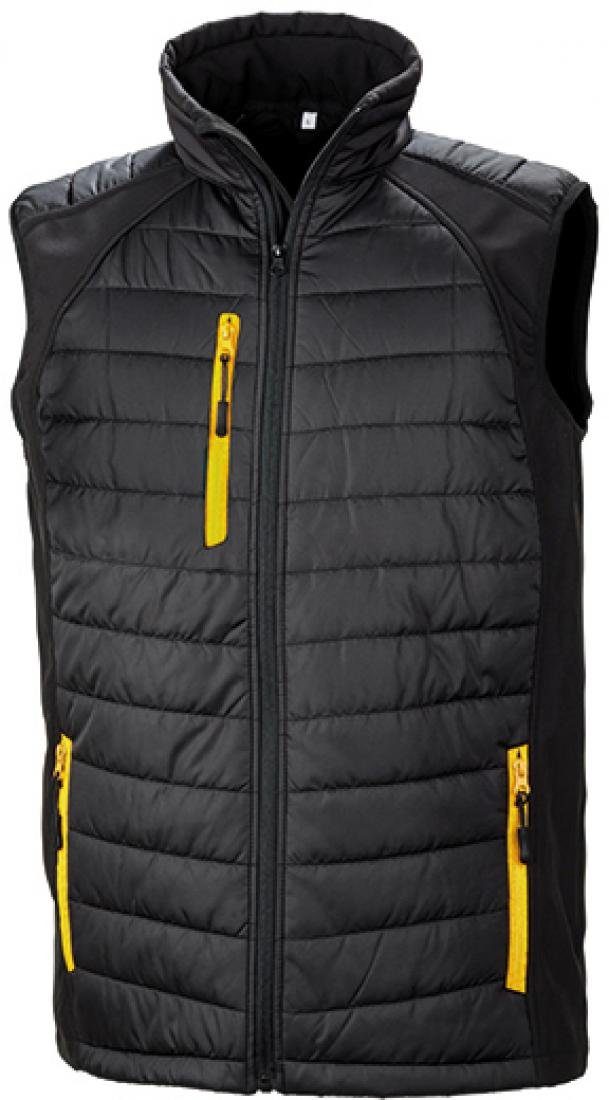 Result Funktionsweste Herren Black Compass Softshell günstig online kaufen