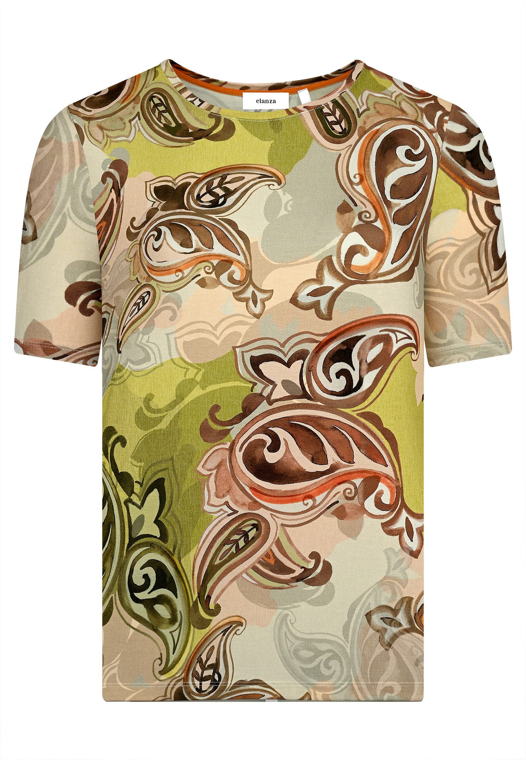 elanza T-Shirt Shirt mit Ornament-Print in günstig online kaufen