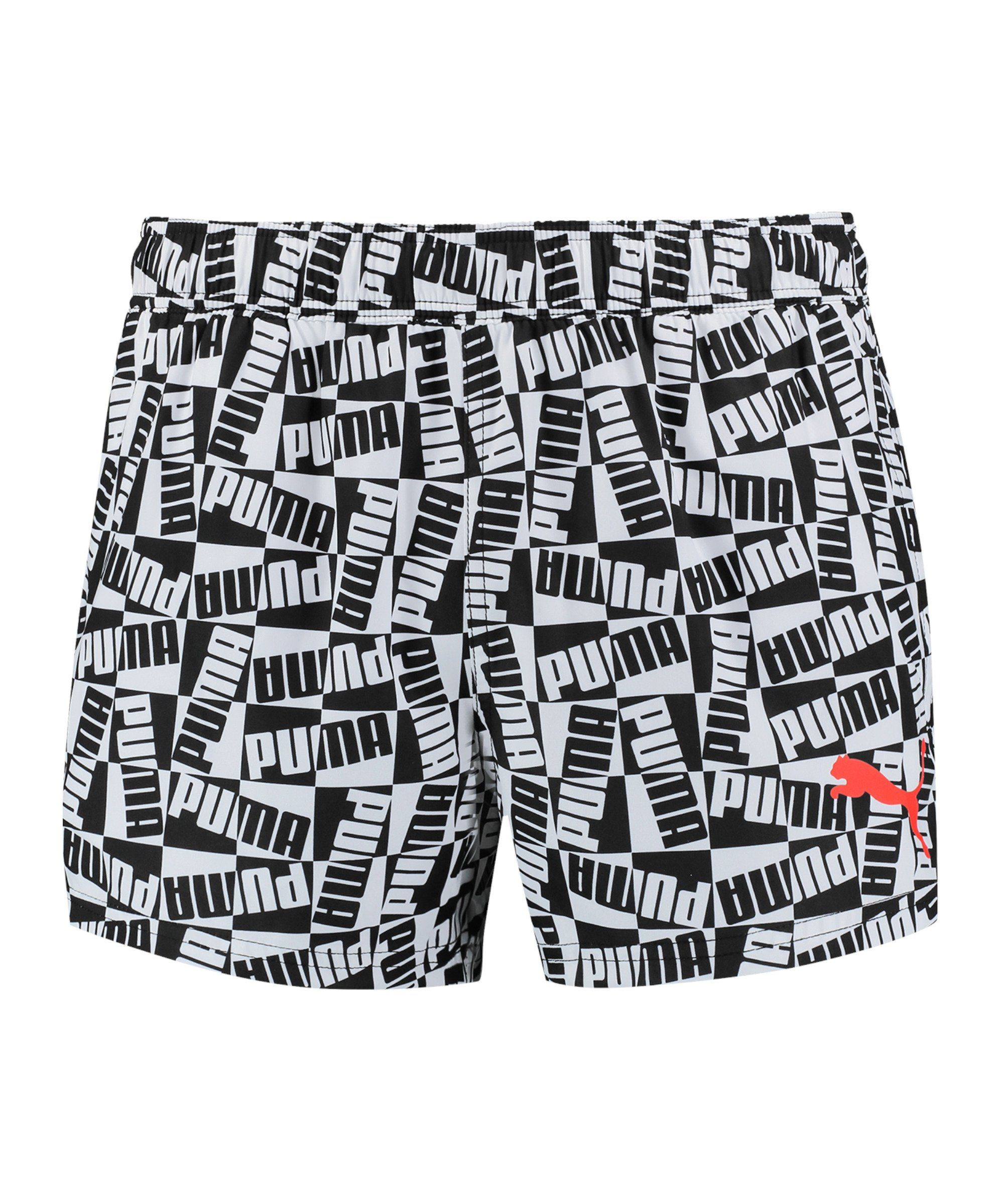 PUMA Funktionshose Swim Block Logo Badehose