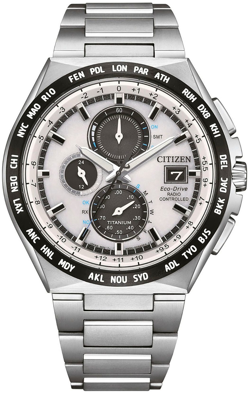 Citizen Funkchronograph AT8238-84A, Armbanduhr, Solar, Herrenuhr, günstig online kaufen