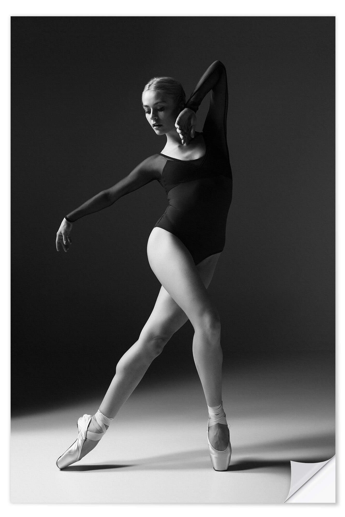 Posterlounge Wandfolie Editors Choice, Elegante Ballerina, Fotografie