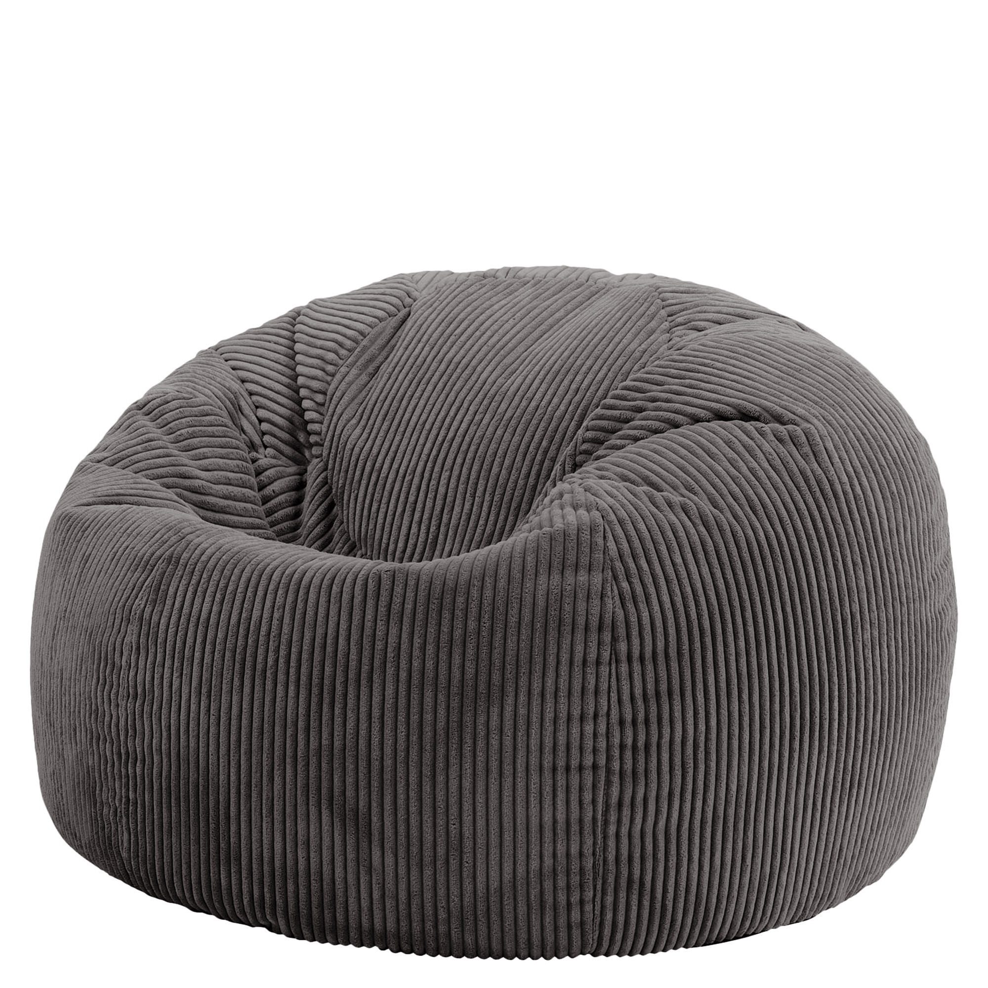 icon Sitzsack Sitzsack Erwachsene aus Cord flauschig „Kingston“, 85x50cm, M günstig online kaufen