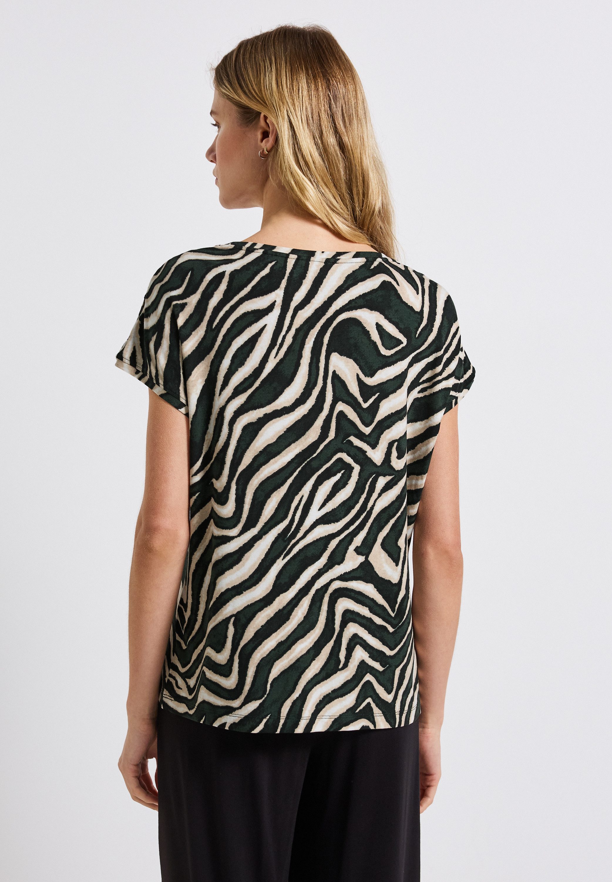 STREET ONE Shirttop mit All-Over Print günstig online kaufen