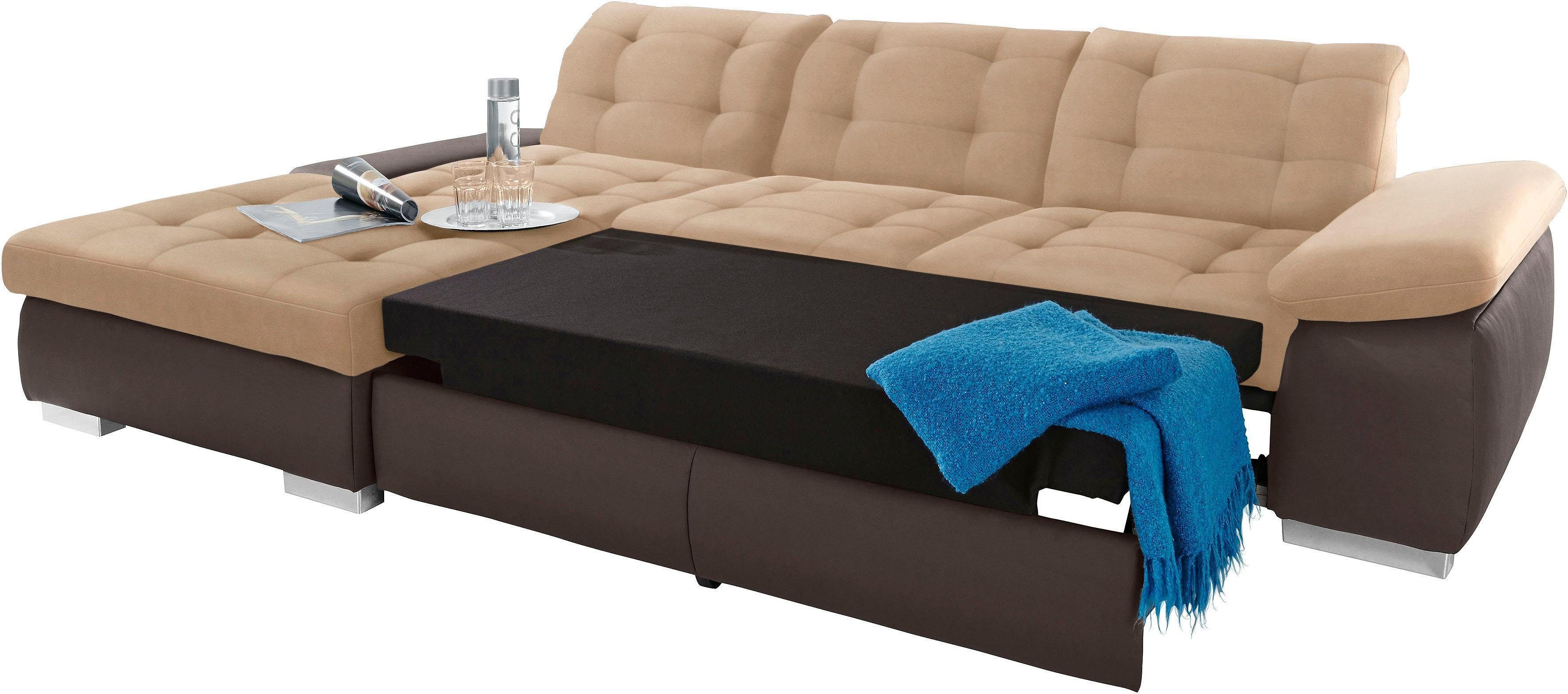 sit&more Ecksofa Ontario L-Form, XXL, wahlweise günstig online kaufen