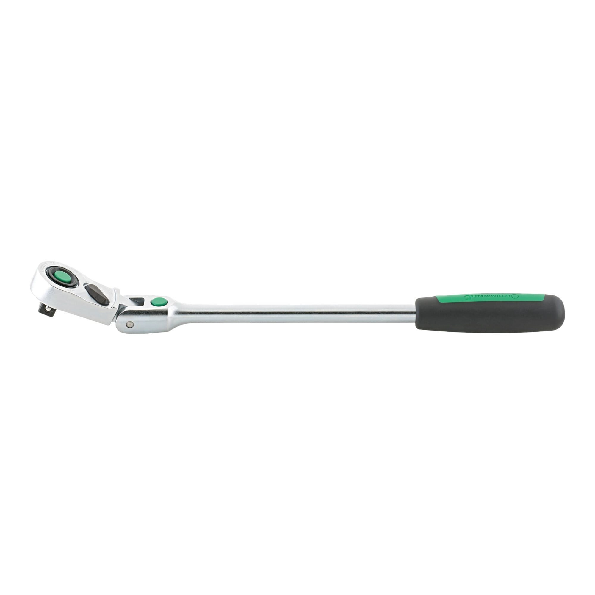 Stahlwille Ratsche Stahlwille 1/2" (12,5mm) Feinzahn-Gelenkknarre RSW.4.5° L.416mm