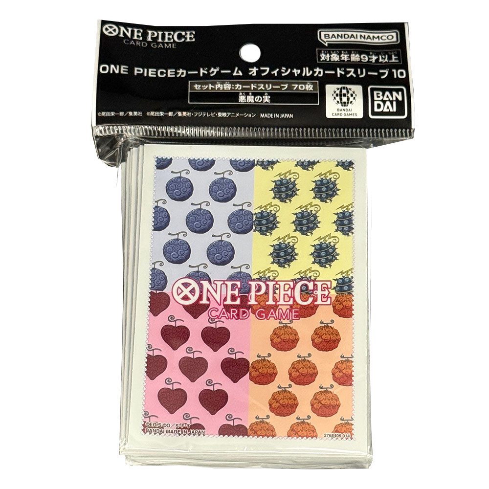 Digimon Sammelkarte ONE PIECE Card Game - Devils Fruit - Hüllen / Sleeves (60 Stück)