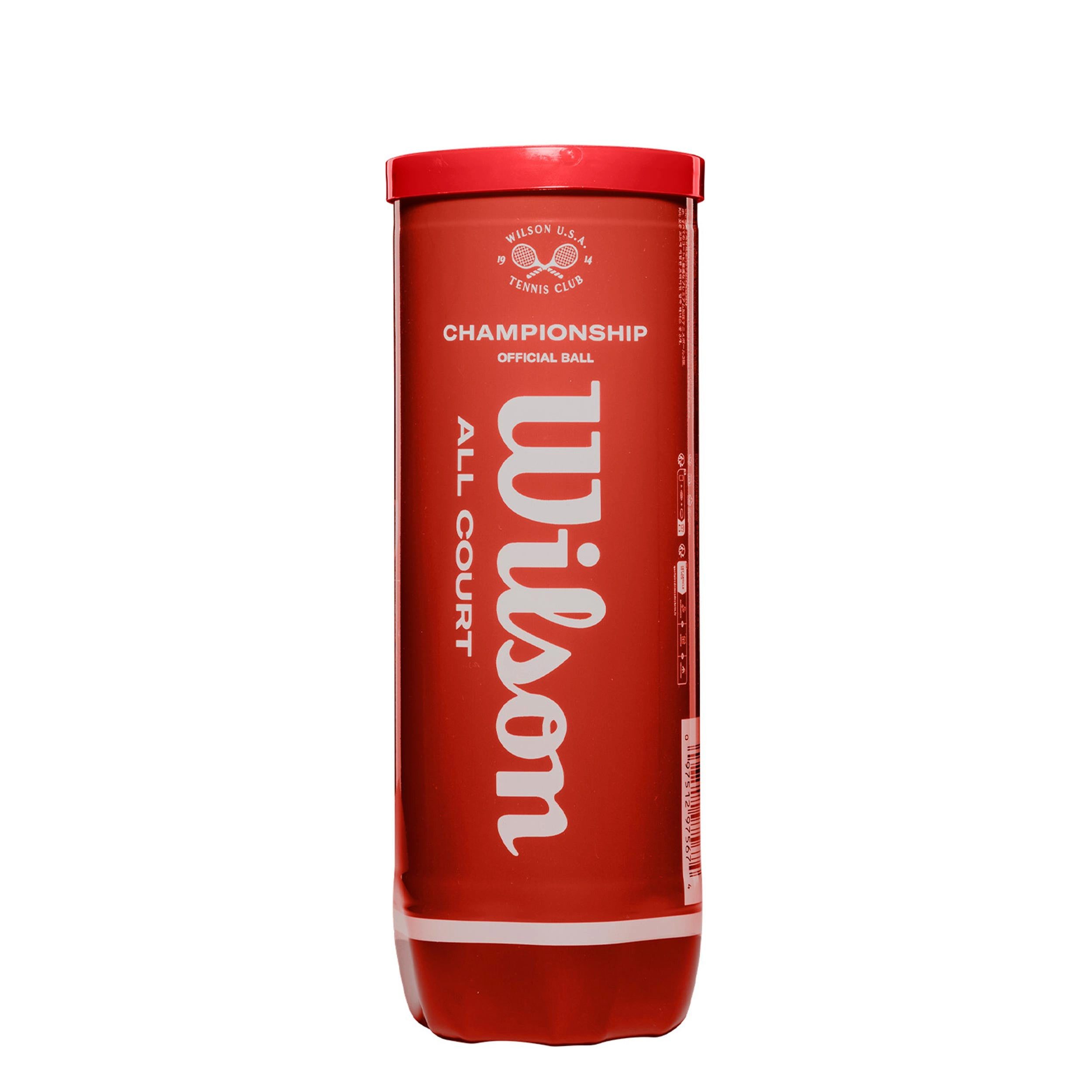 Wilson Tennisball Championship Legacy - 3 Tennisbälle - Innendruckball - (3er Dose)