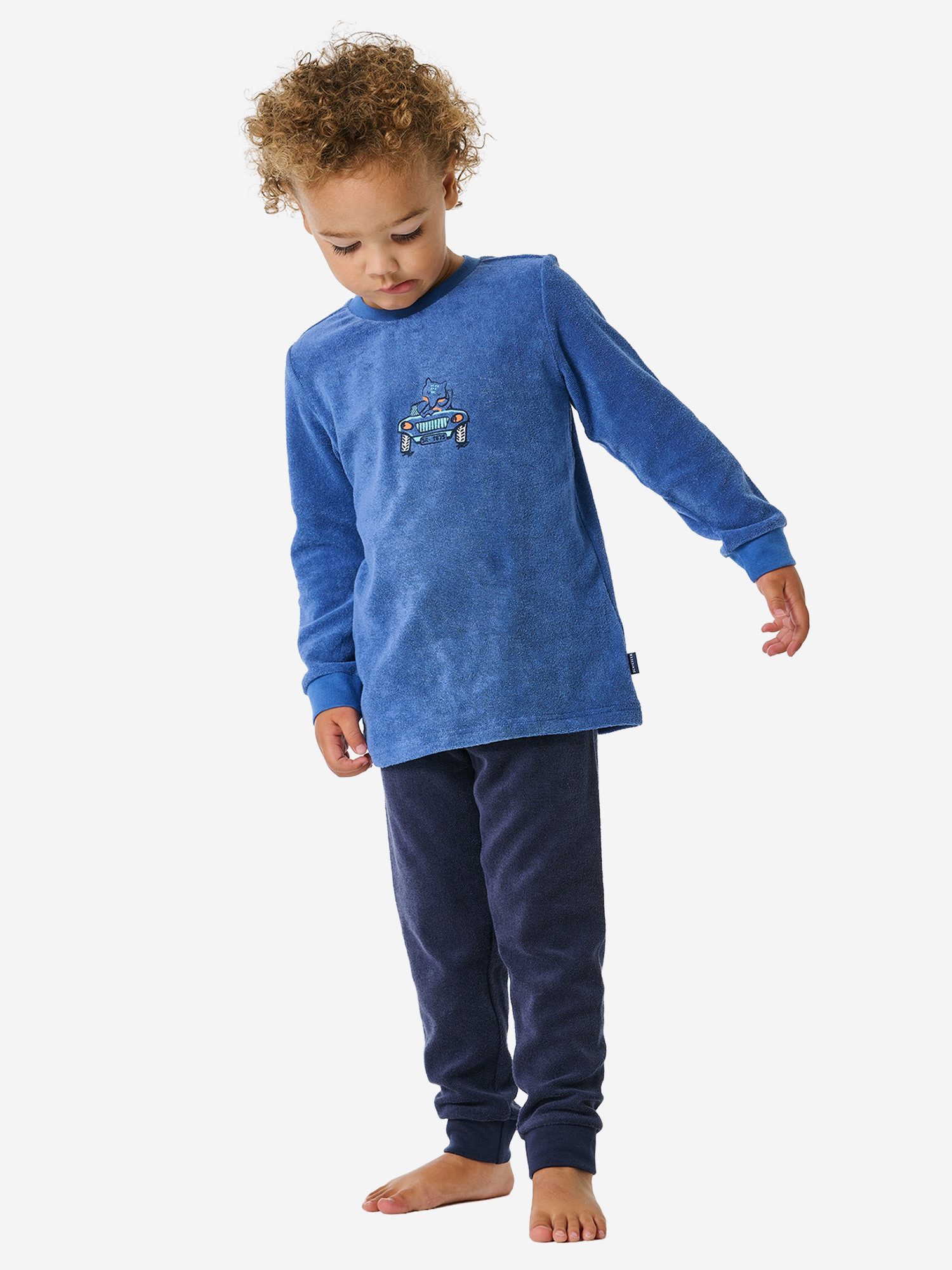 Schiesser Pyjama Nightwear 1 (2 tlg) schlafanzug schlafmode bequem