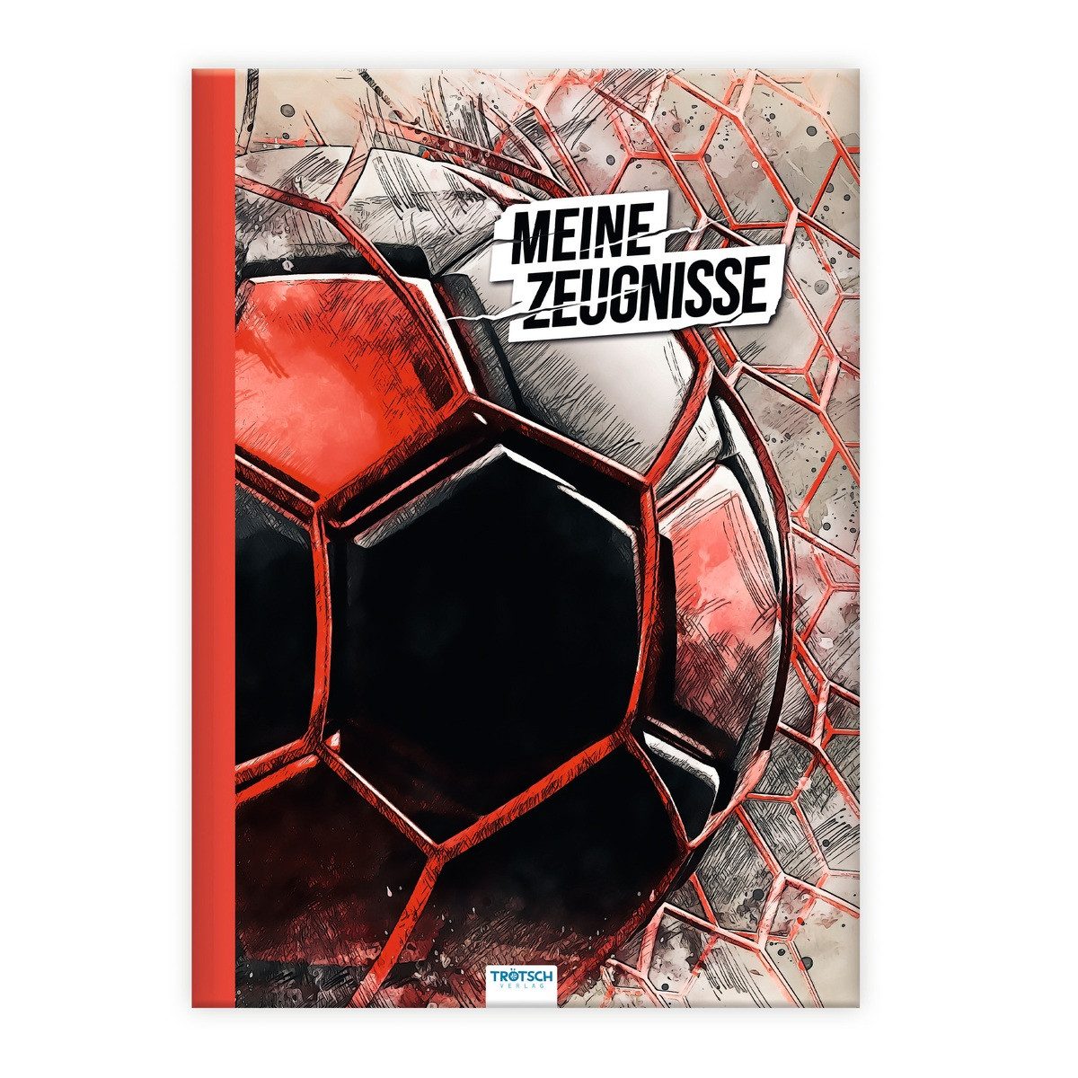 Trötsch Verlag Fächermappe TRÖTSCH Zeugnismappe Fußball