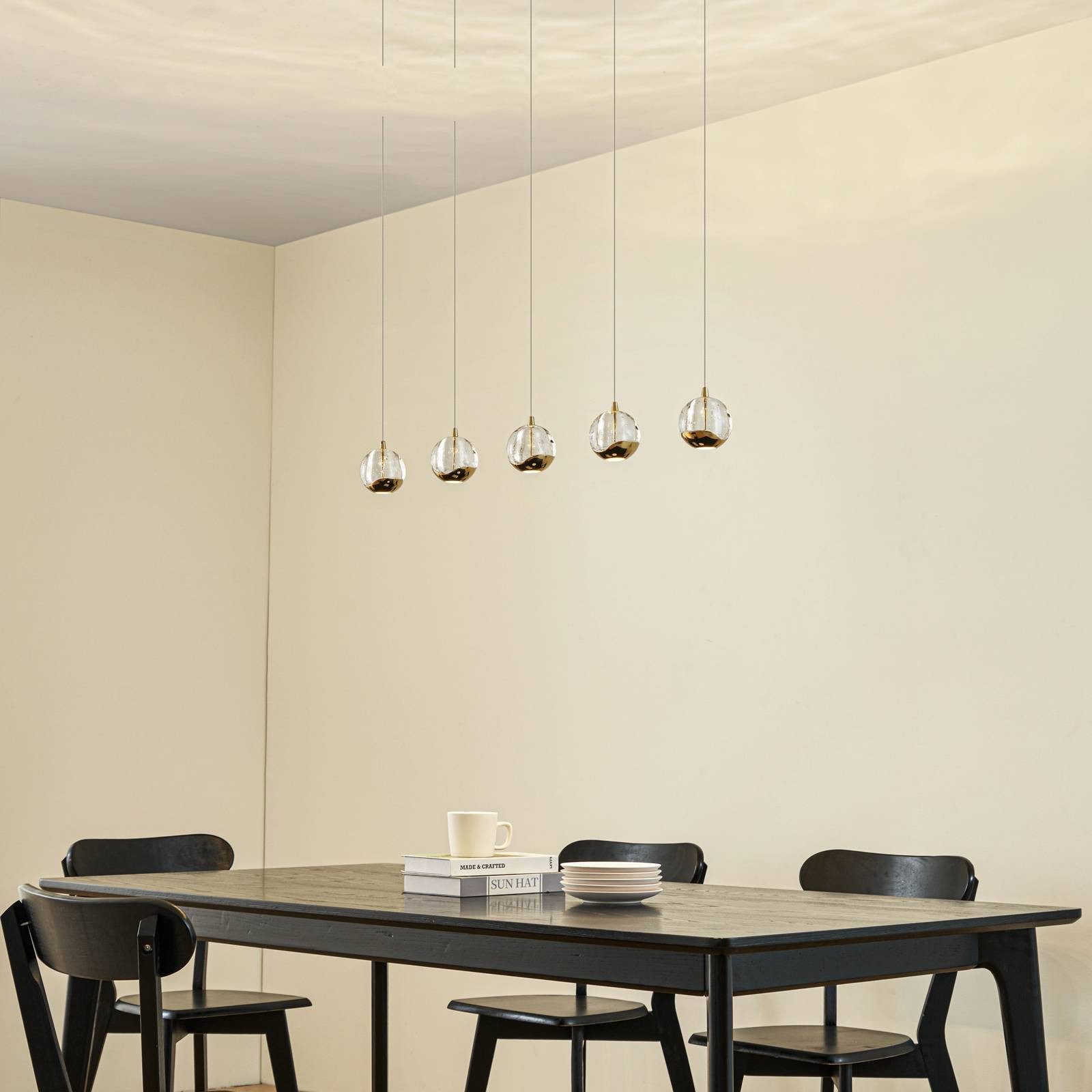 Lucande Hängeleuchte Hayley, 5 x 5 W LED, warmweiß