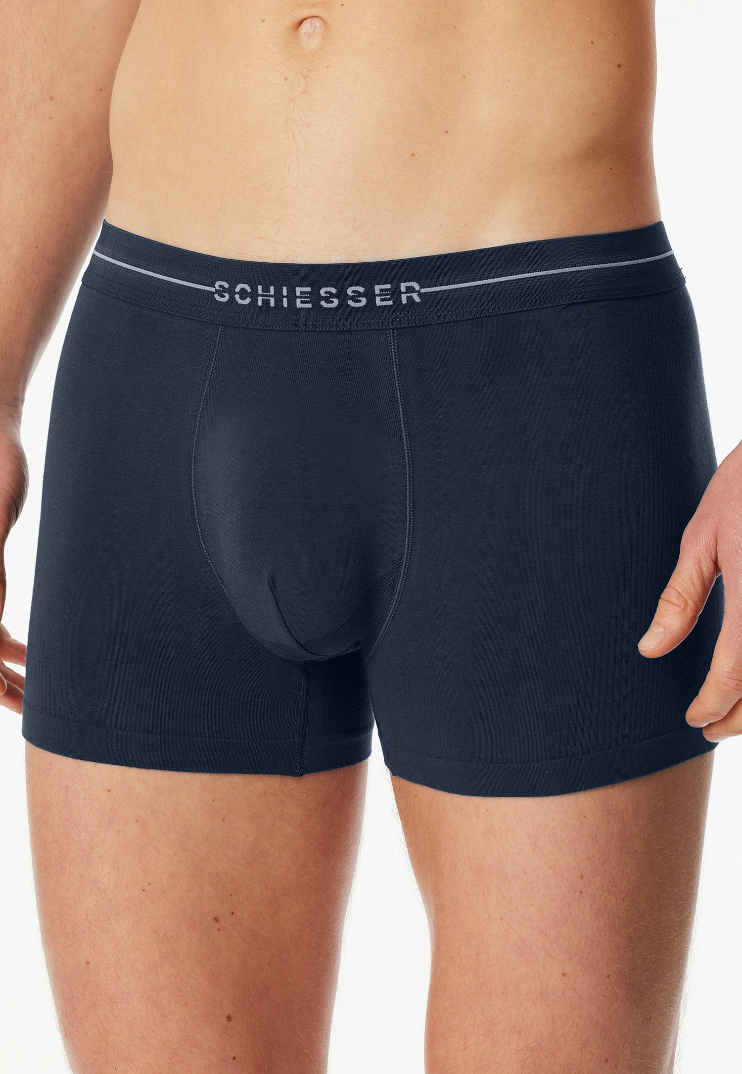 Schiesser Boxershorts Cotton Flex (2er Pack) Baumwollmischung, ohne störend günstig online kaufen