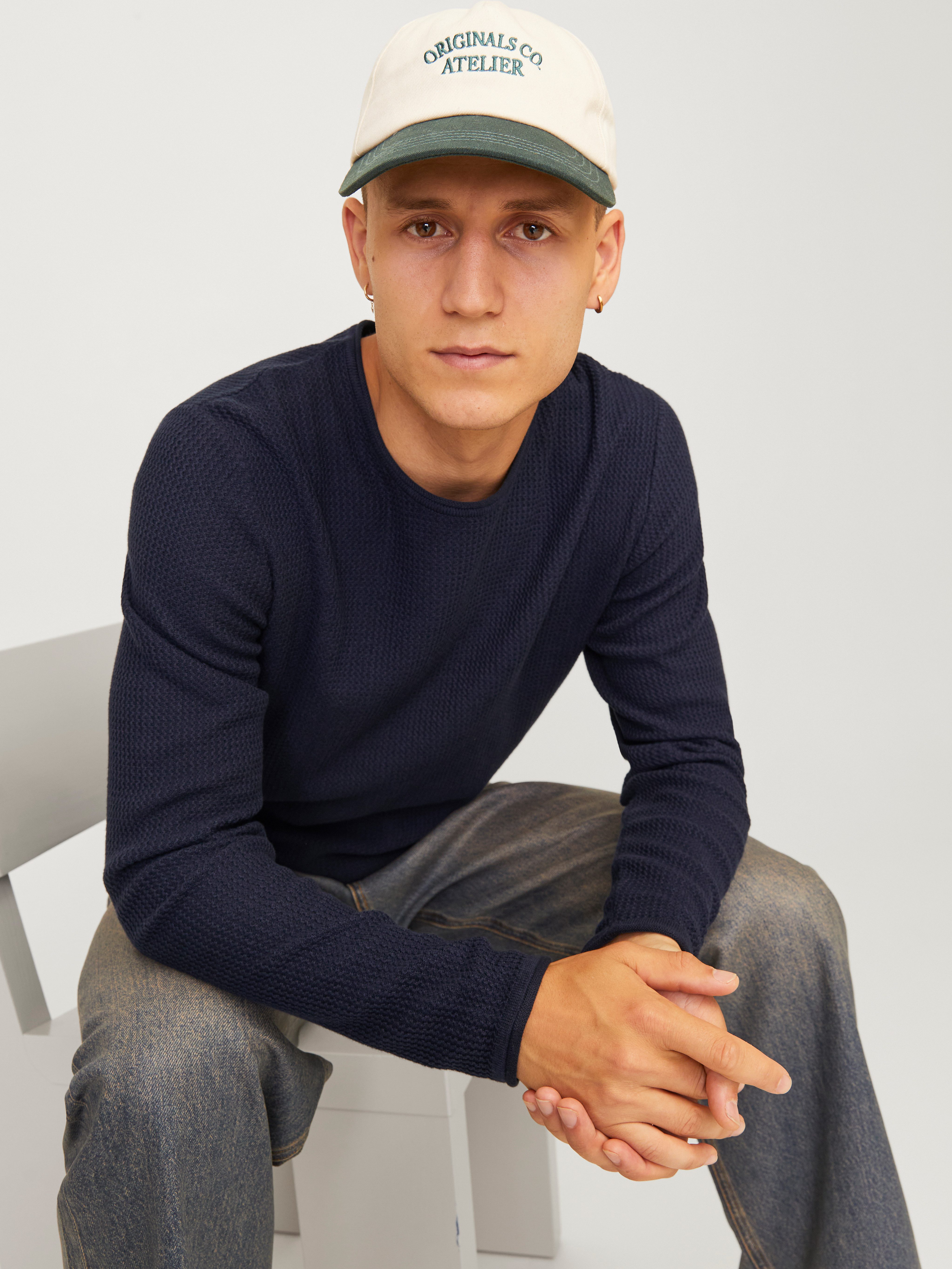 Jack & Jones Rundhalspullover JJECOOPER KNIT günstig online kaufen