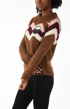 see by chloé Strickpullover SEE BY CHLOE PULLOVER INTARSIA STRIPED KNITWEAR JUMPER SWEATER STRICK-