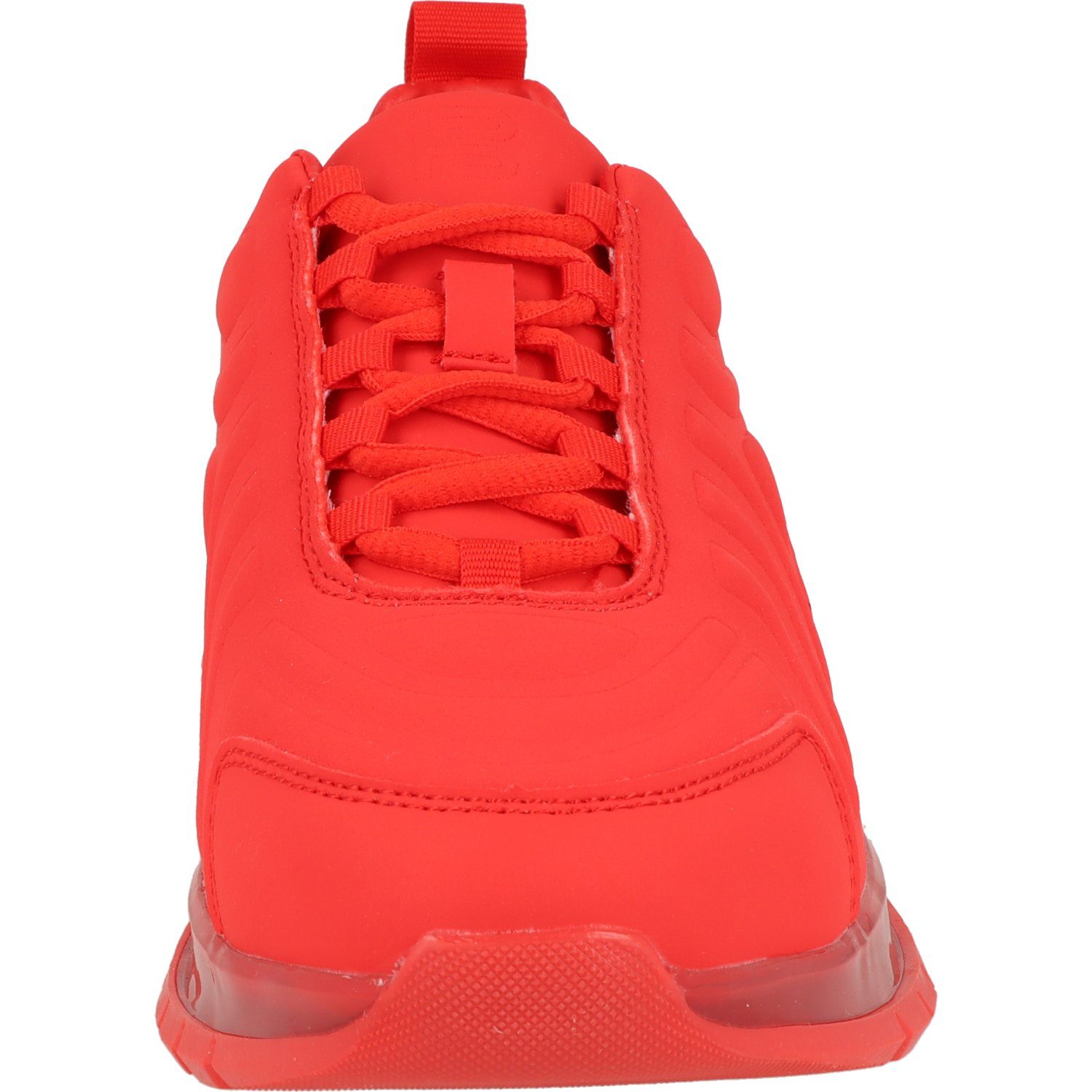 D31A7D115000 Schuhe Red BAGATT Halbschuhe Damen stylische Sneaker Schnürschuh Athena