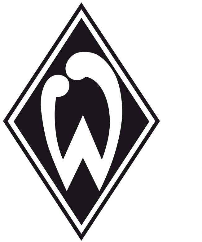 Wall-Art Wandtattoo Fußball Werder Bremen Logo (1 St)