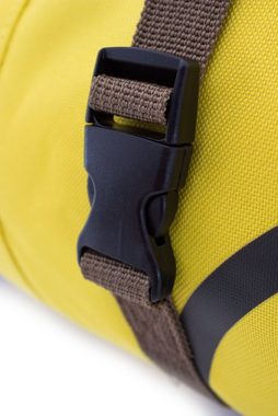 BRUBAKER Skitasche Carver Champion Ski Tasche - Gelb (Skibag für Skier und Skistöcke, 1-tlg., reißfest und schnittfest), gepolsterter Skisack mit Zipperverschluss