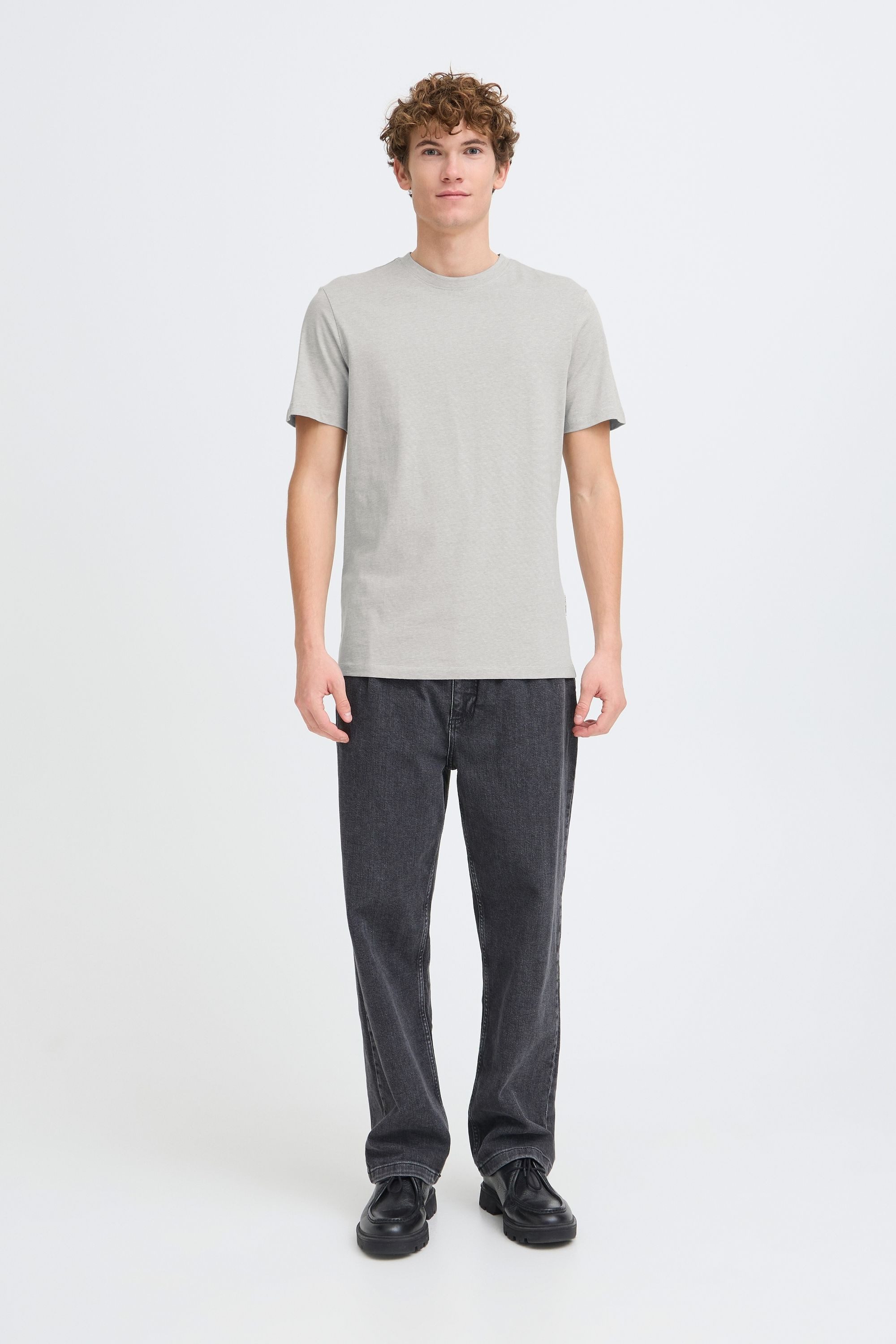 Casual Friday T-Shirt CFThor Basic T-Shirt mit Rundhalsausschnitt