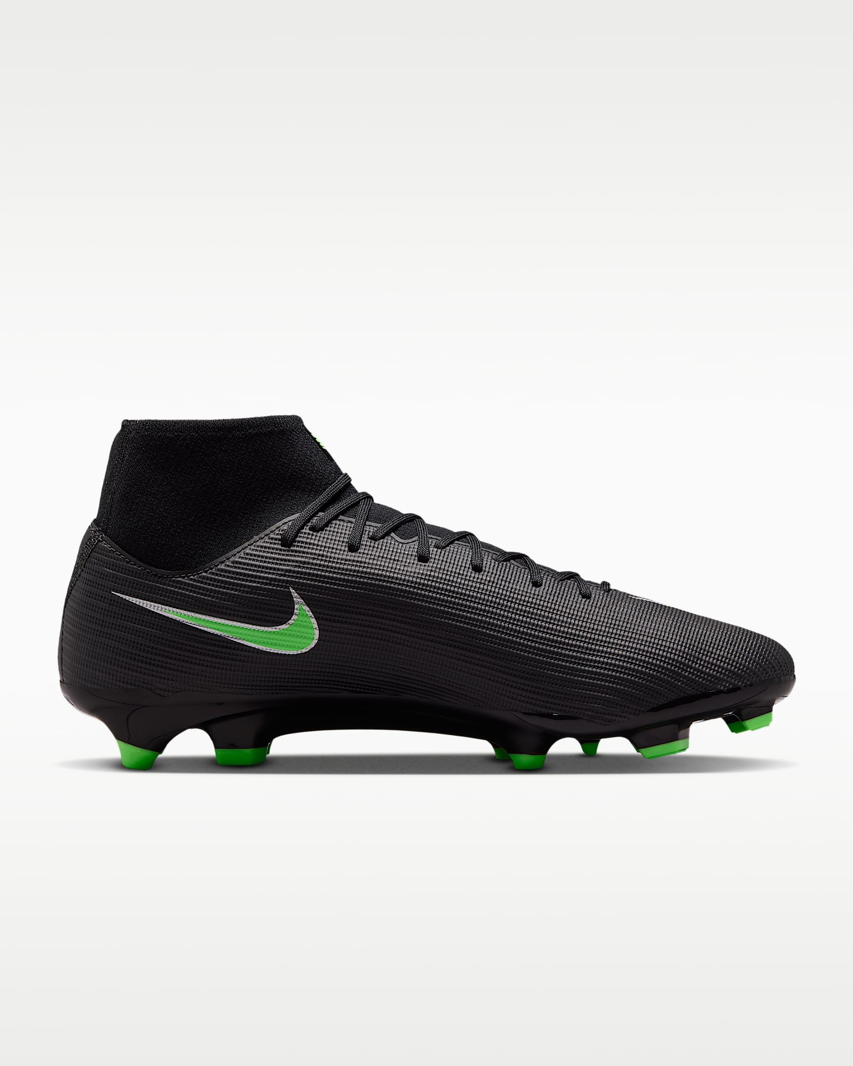 Nike Mercurial Superfly 11 Academy Fußballschuh Außensohle für Rasen und Kunstrasen, speziell für feste Böden