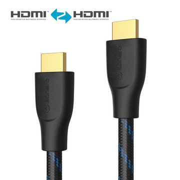 sonero sonero X-PHC011-015 Premium Zertifiziertes High Speed HDMI Kabel mit HDMI-Kabel