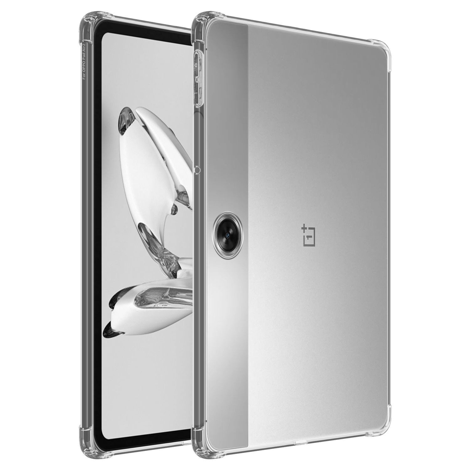 Cadorabo Tablet-Hülle für OnePlus Pad Go OnePlus Pad Go, Tablet Hülle TPU Silikon Schutzhülle Slim Transparent Case Cover