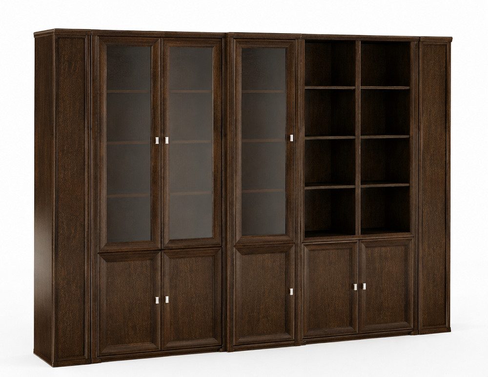 JVmoebel Aktenschrank Brauner Büroschrank aus Holz mit elegantem Design und Stauraum (Büroschrank) Made in Europa