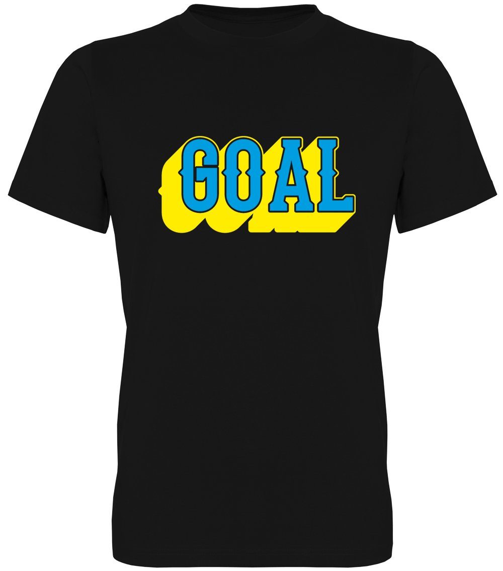 G-graphics T-Shirt GOAL Herren T-Shirt mit Statement / Spruch / Motiv als Frontprint