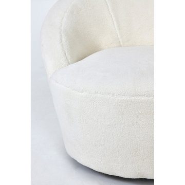 Light & Living Sessel Sessel Stuhl WAVE Light & Living 94x87x76 cm Textil beige (1-St)
