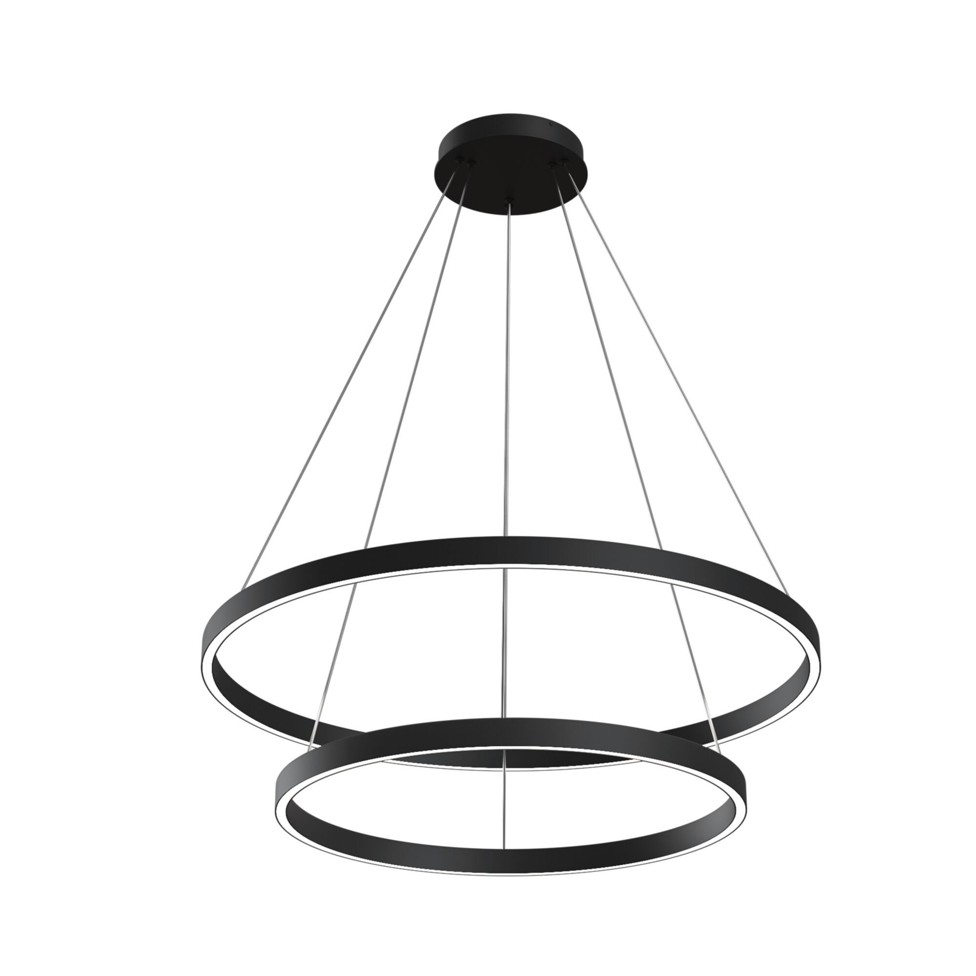 dekoratives hochwertige Lampe Pendelleuchte cm, & fest integriert, 4 LIGHTING Rim MAYTONI LED Raumobjekt DECORATIVE Design 80x120x80