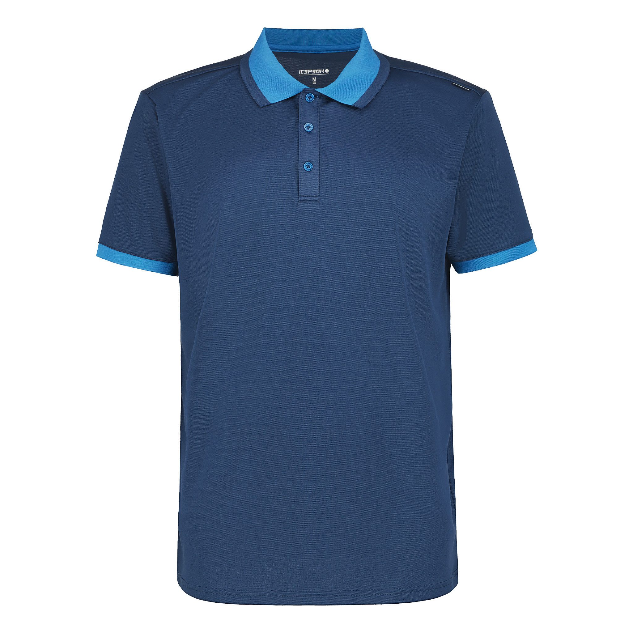Icepeak Poloshirt Bexley mit Kragen und kurzer Knopfleiste