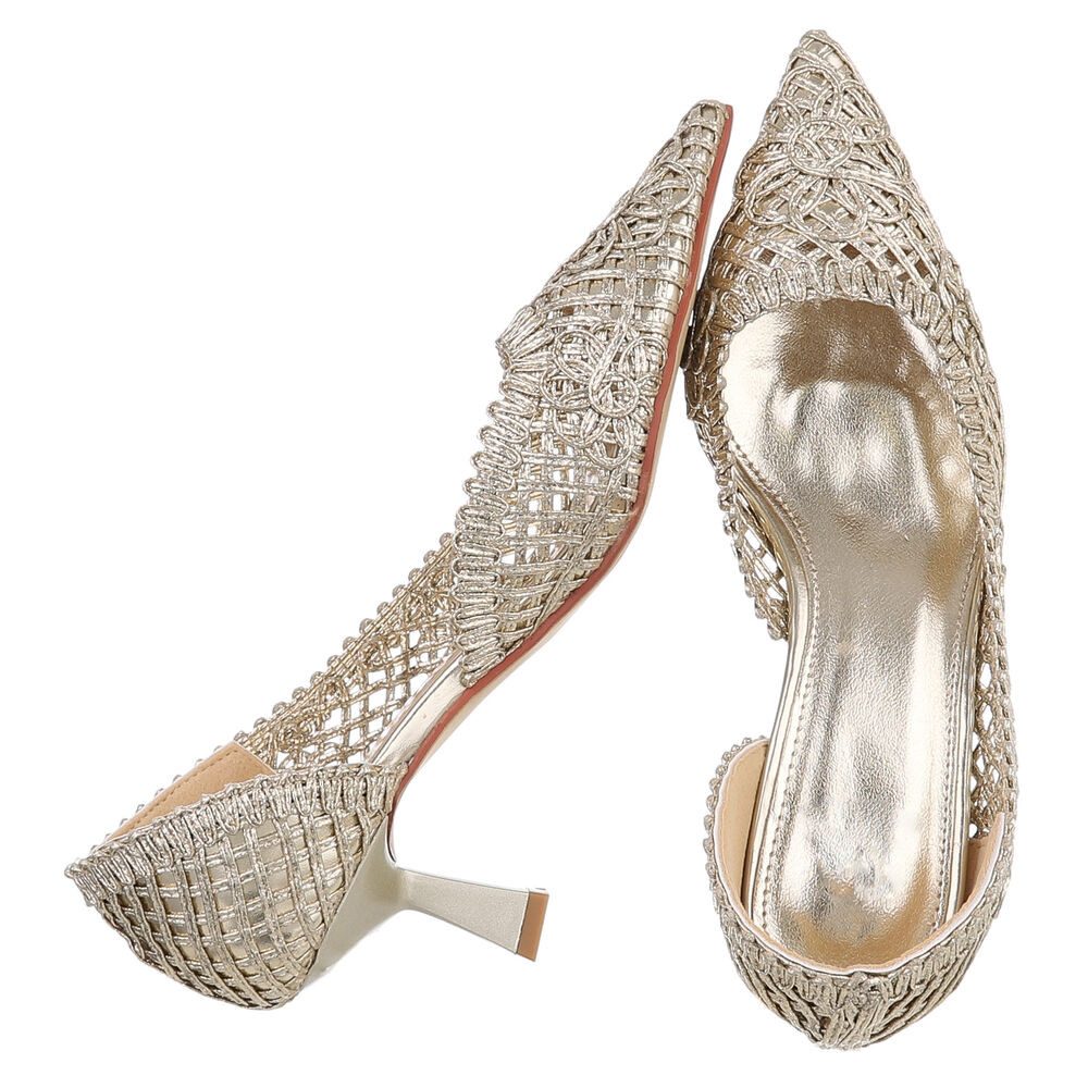 Ital-Design Elegante Pumps mit geflochtenem Design günstig online kaufen