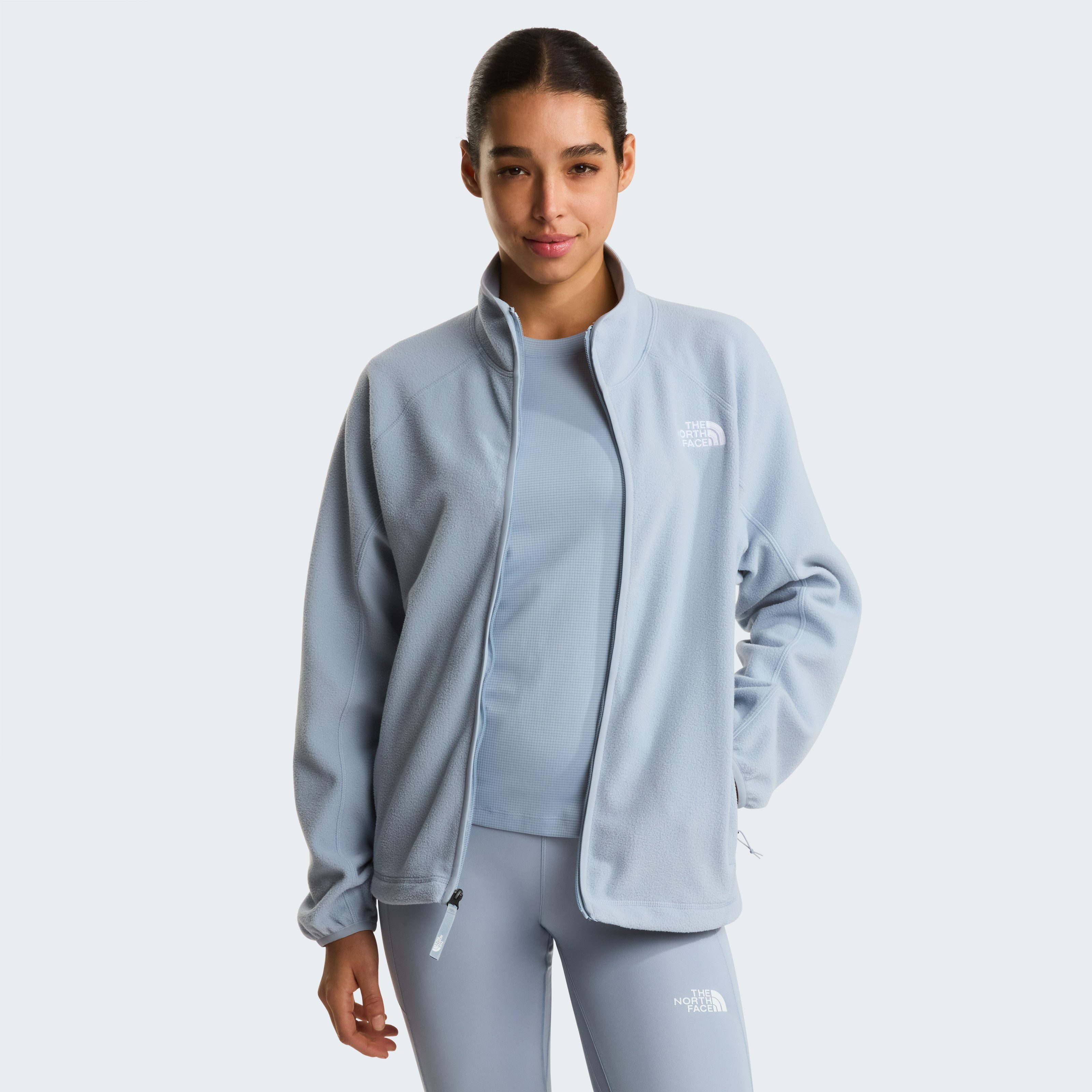 The North Face Fleecejacke W OXARA FULL ZIP FLEECE sportlicher Stil, weiches und bequemes Material