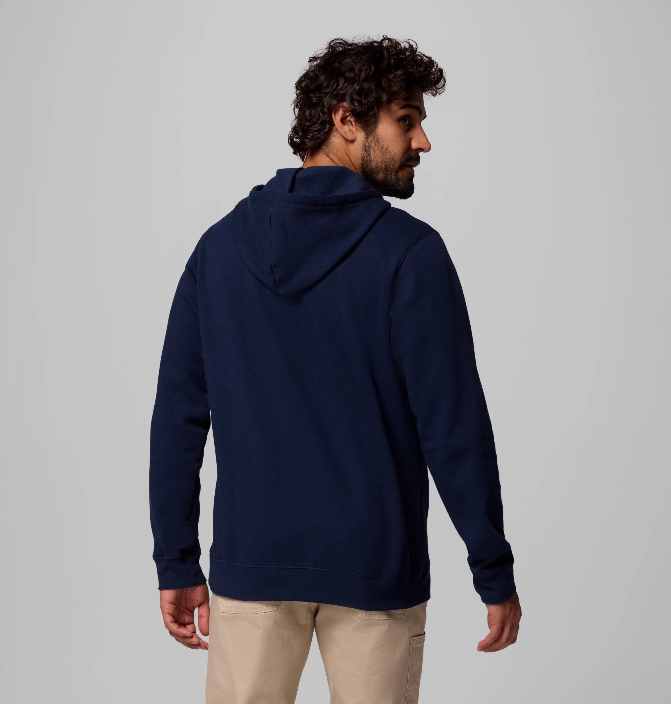 Columbia Kapuzensweatshirt Columbia Trek™ Hoodie für sportliche Aktivitäten, mit Kapuze und Kordelzug, mit Logodruck
