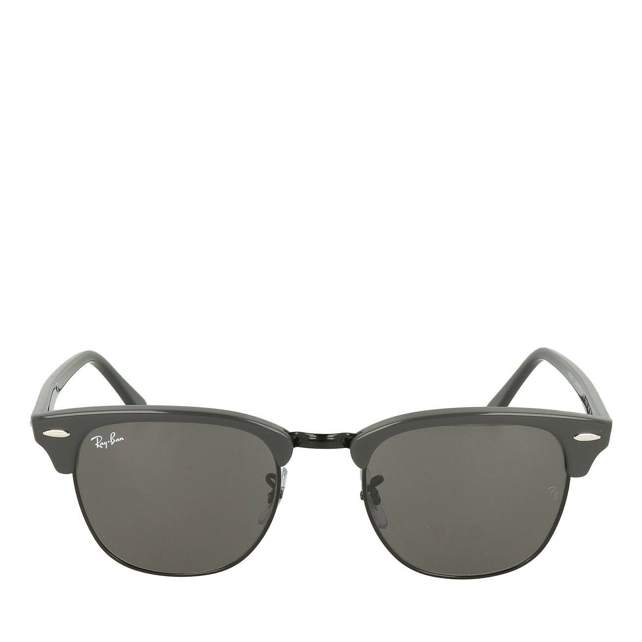 Ray-Ban Sonnenbrille Ray-Ban Clubmaster RB3016 1367B1 51 Grey On Black Dark günstig online kaufen