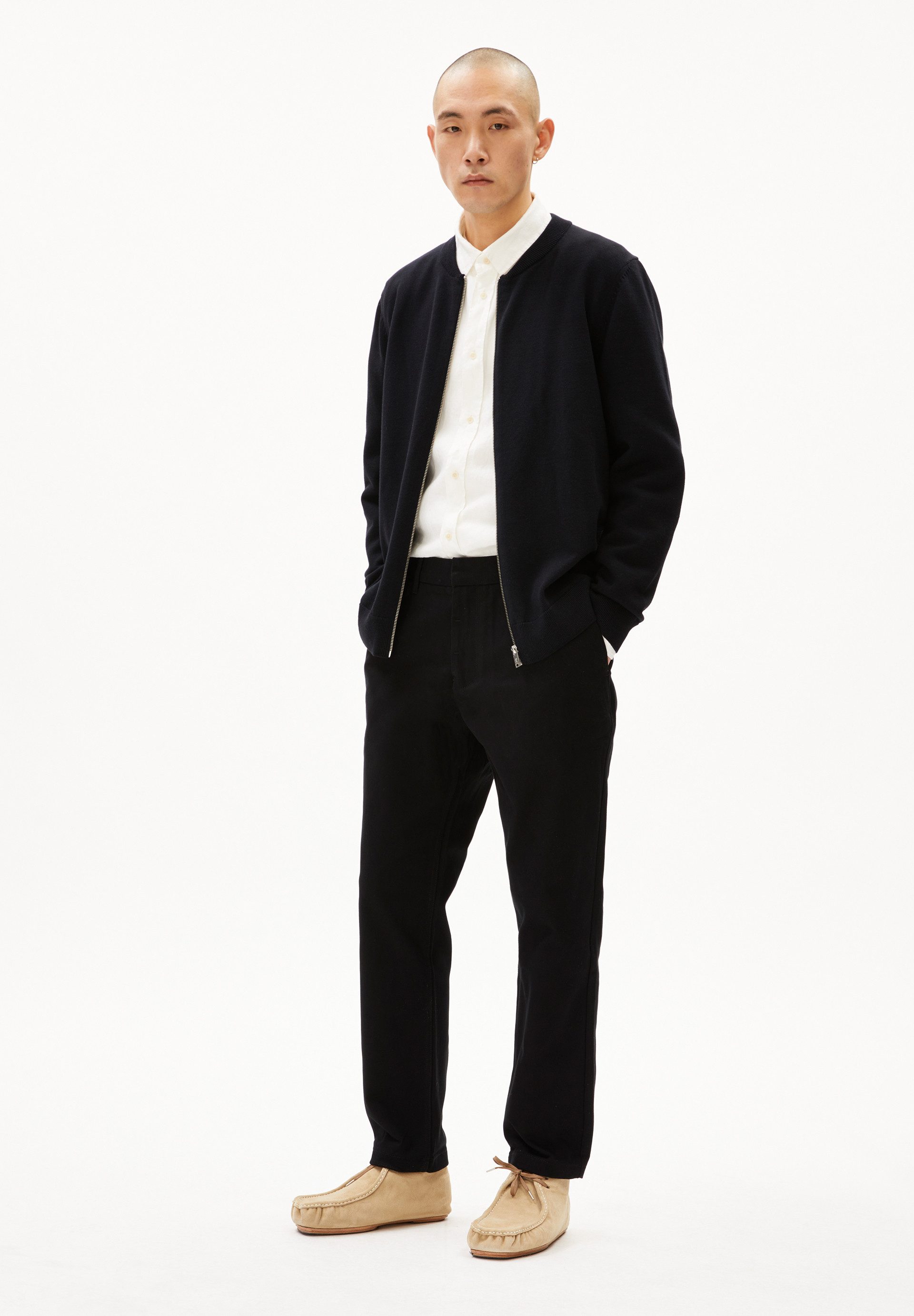 Armedangels Cardigan AGAAMON Cardigan aus Bio-Baumwolle (Blousonkragen, Reg günstig online kaufen