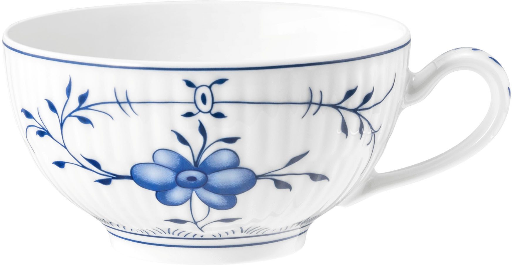 Seltmann Weiden Tasse Amina Strohblume, 1-tlg., Porzellan, Teetasse aus Porzellan mit Relief