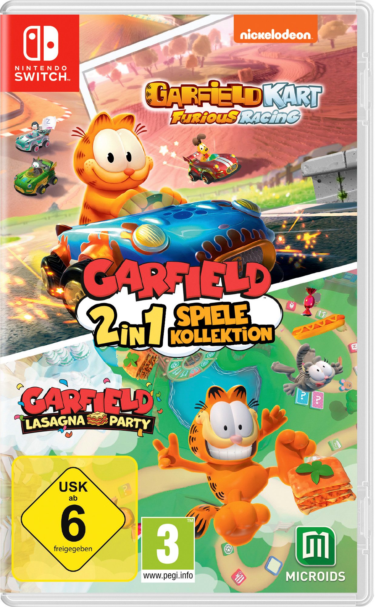 Garfield - 2 in 1 Spiele Kollektion