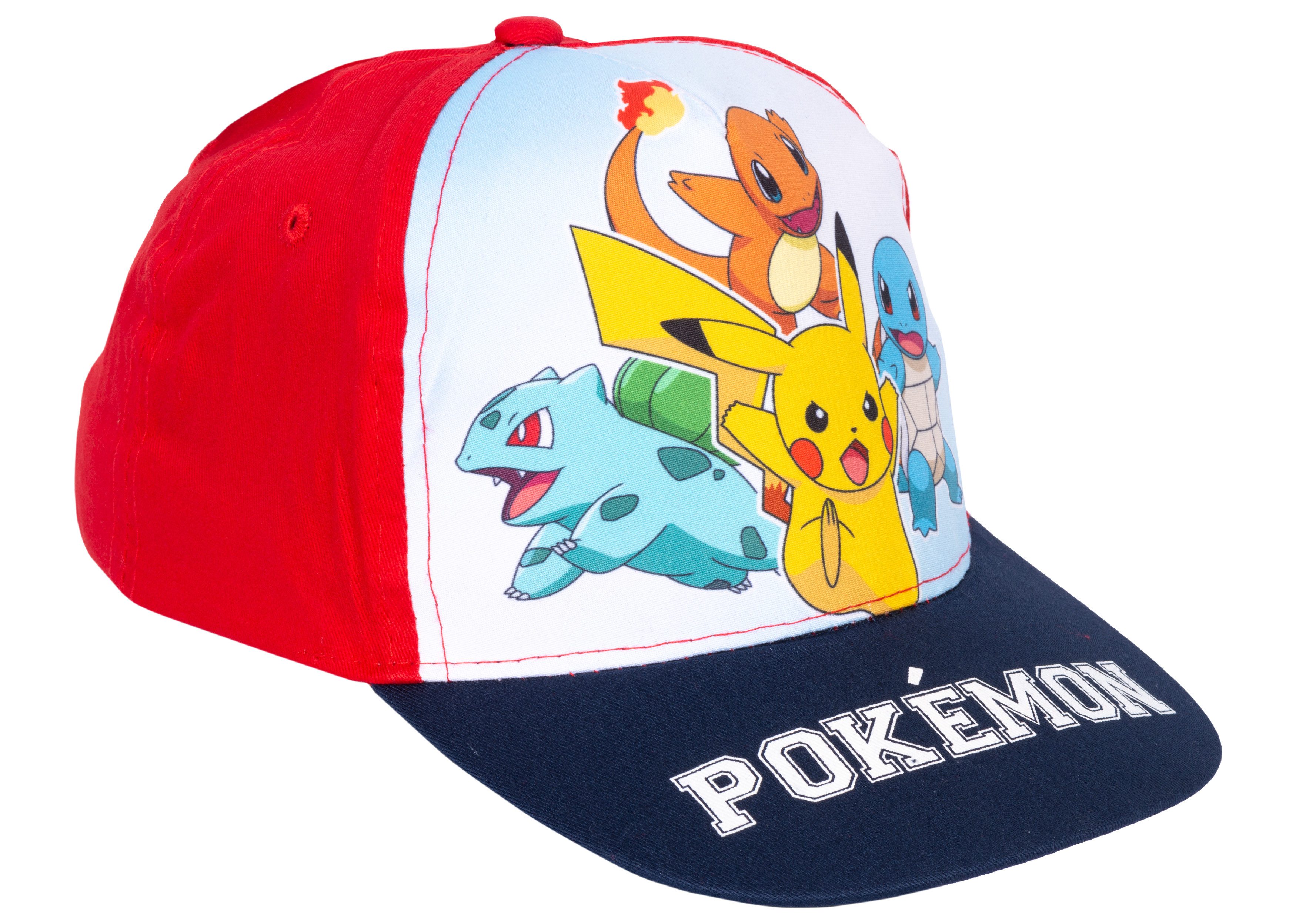 The Pokémon Company Schirmmütze Kappe - Pokémon - rot (NEU & OVP)