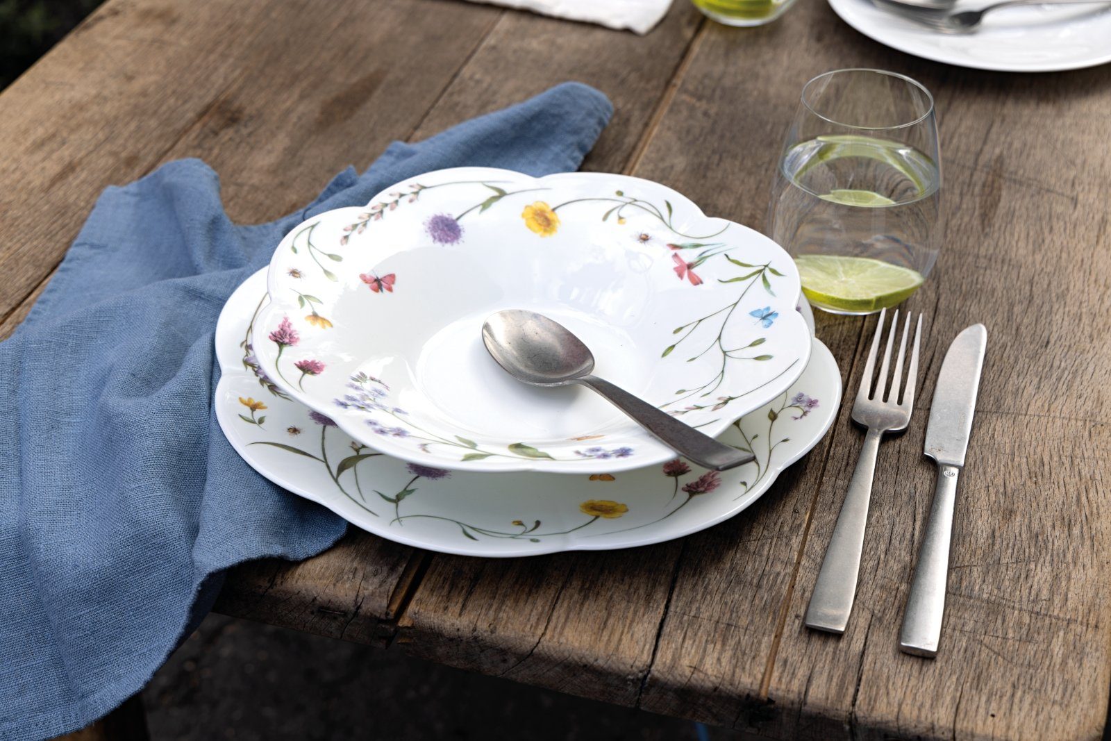 Hutschenreuther Schale Nora Vibes Schale 28 cm, Bone China, (Schüsseln & Schalen), Schalen / Schälchen / Schüsseln