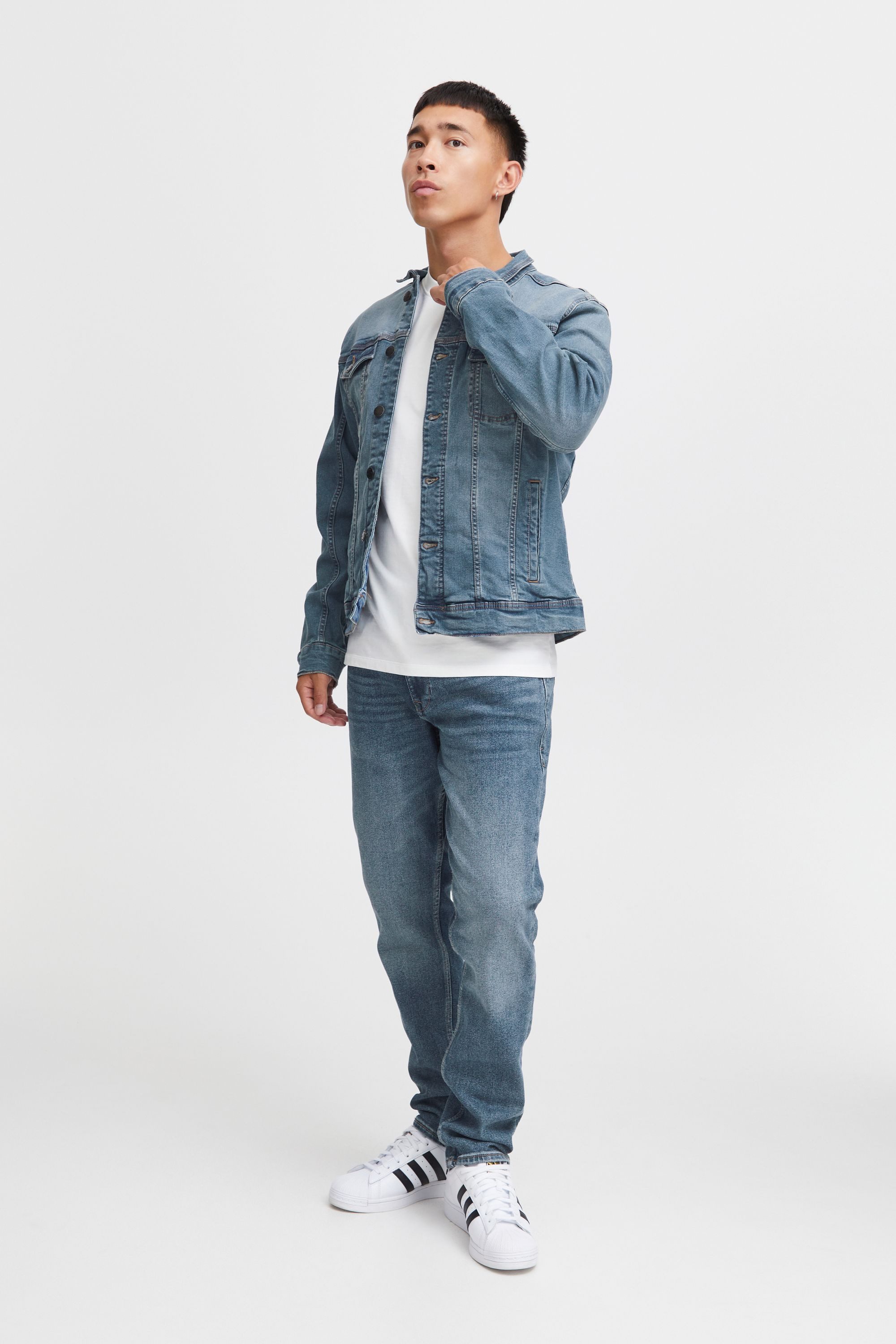 Blend 5-Pocket-Hose BHTwister Jeanshose mit normalem Bund und schmalem Bein - Twister Fit