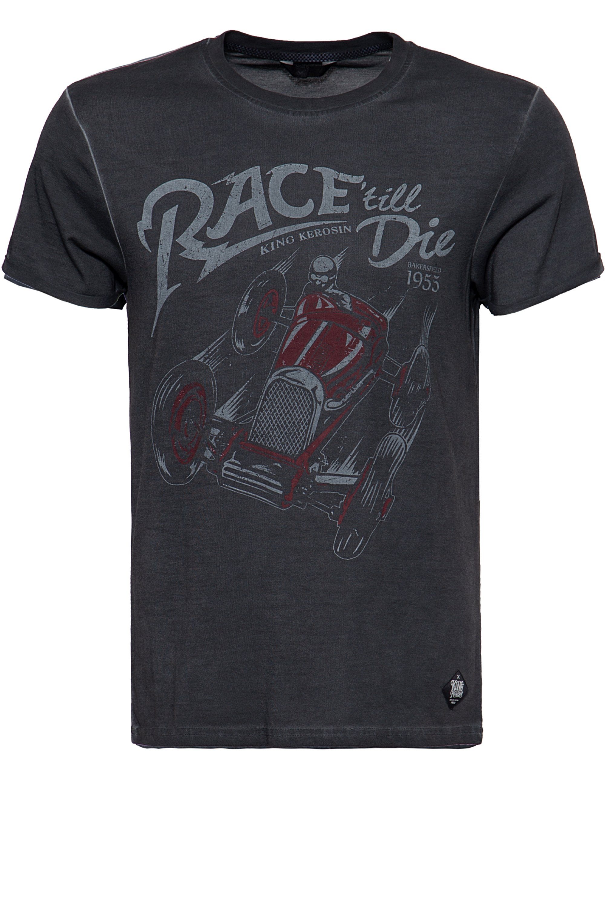 Look Race KingKerosin T-Shirt im Used till die