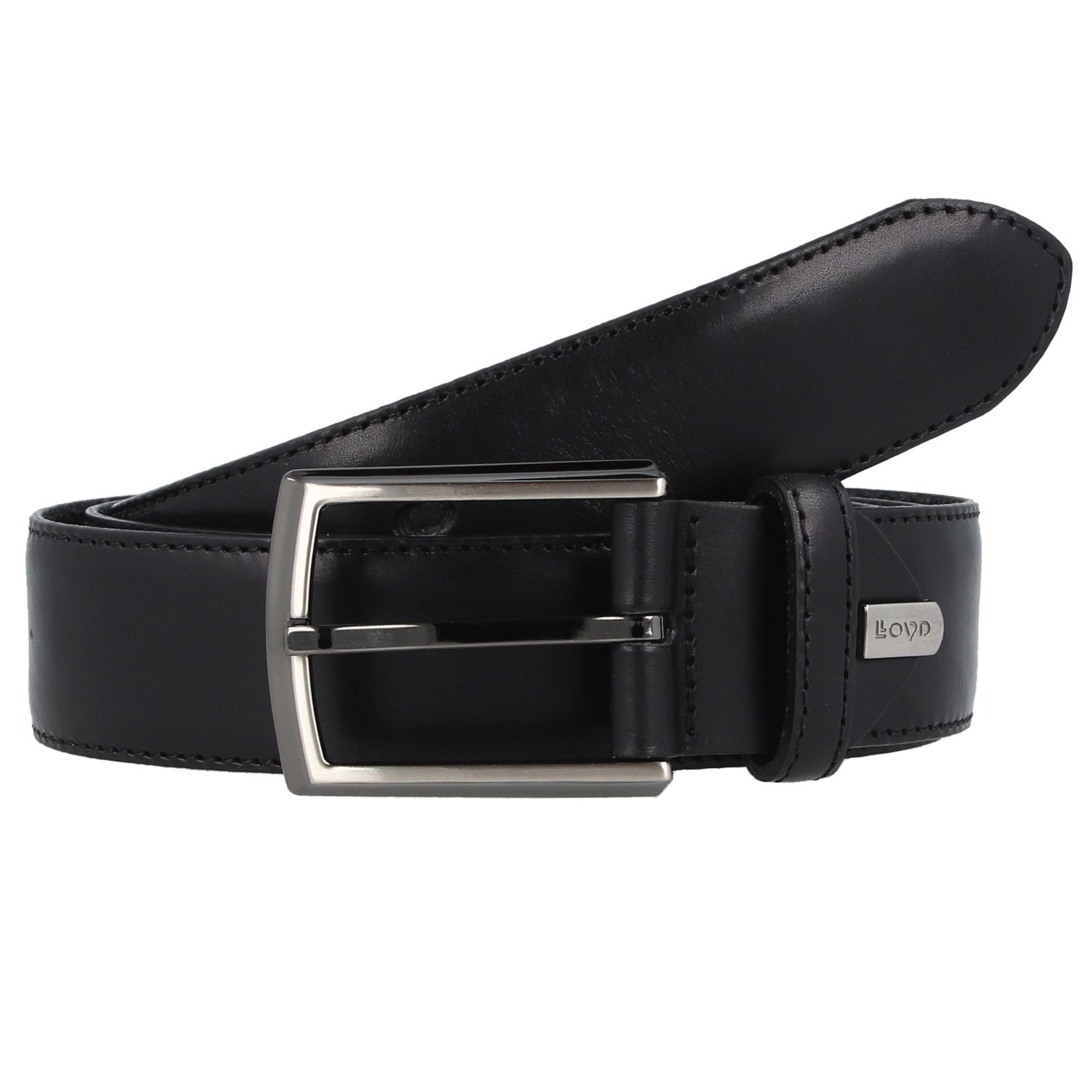 LLOYD Men\'s Belts Ledergürtel Dornschließe, Gürtelbreite: 3cm