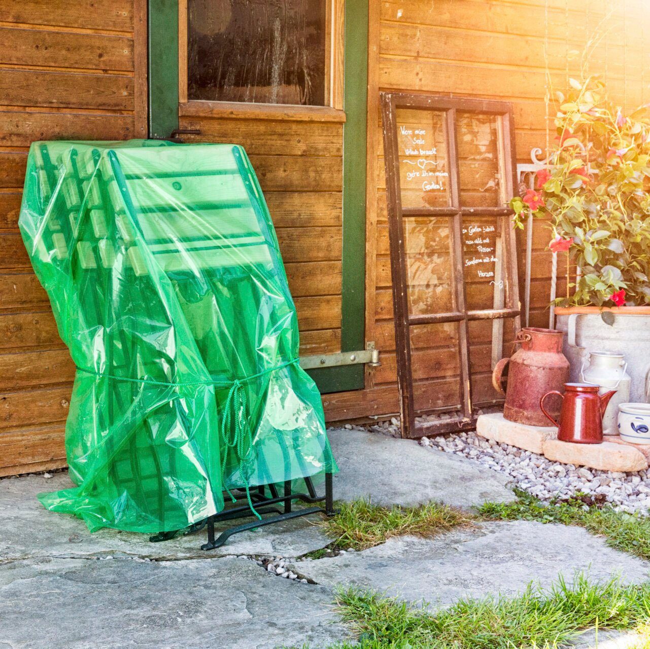 Windhager Gitterfolie OUTDOOR, Allzweckfolie, 10x2 m
