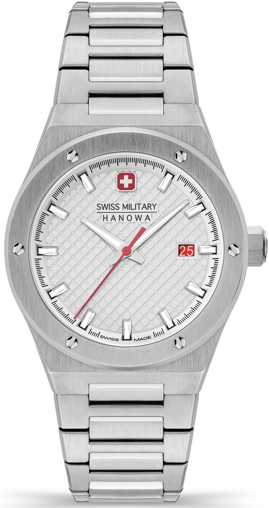 Swiss Military Hanowa Schweizer Uhr SIDEWINDER, SMWGH2101603, Gehäuse aus  Edelstahl, Gehäuse-Ø ca. 43 mm | Quarzuhren