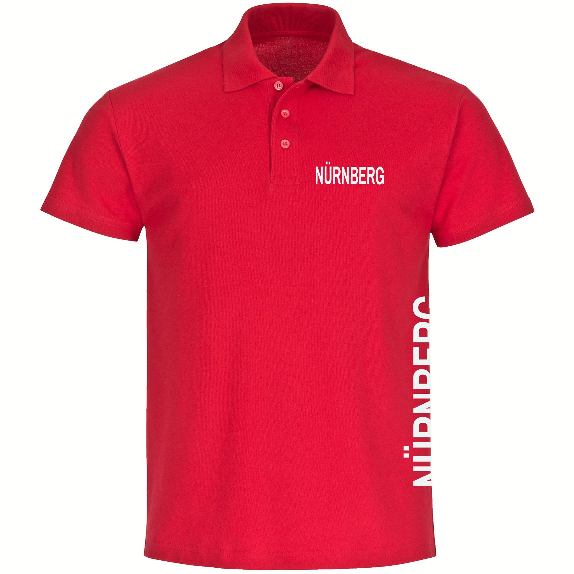 Poloshirt Nürnberg - Brust & Seite - Polo