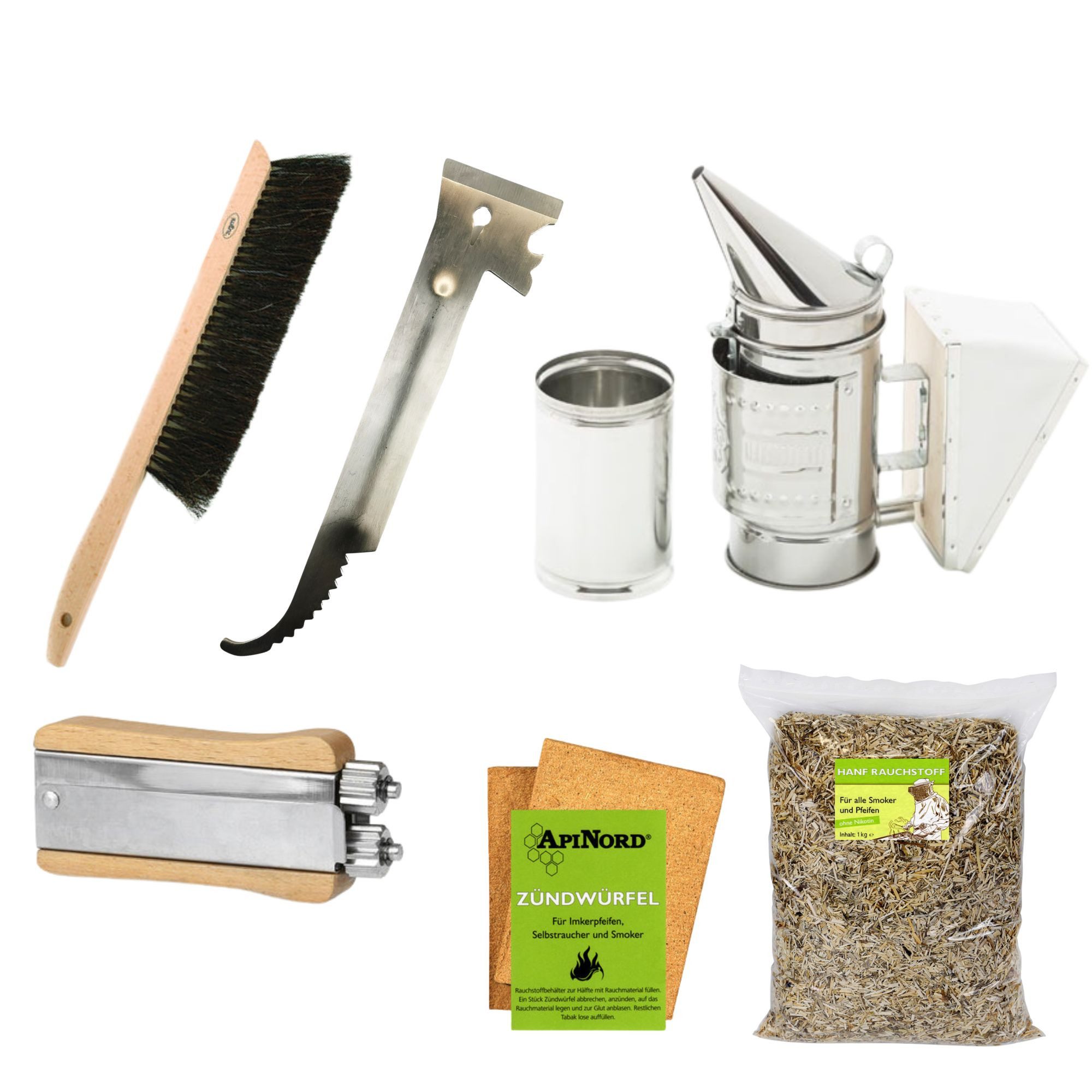 Bienenbeute Imker Profi Set S Imkerset mit Werkzeugen 6-teilig