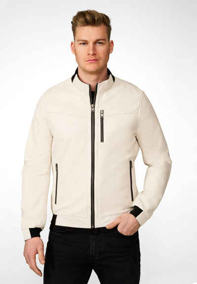 RICANO Lederjacke Durano Hochwertiges Lamm-Nappa Leder