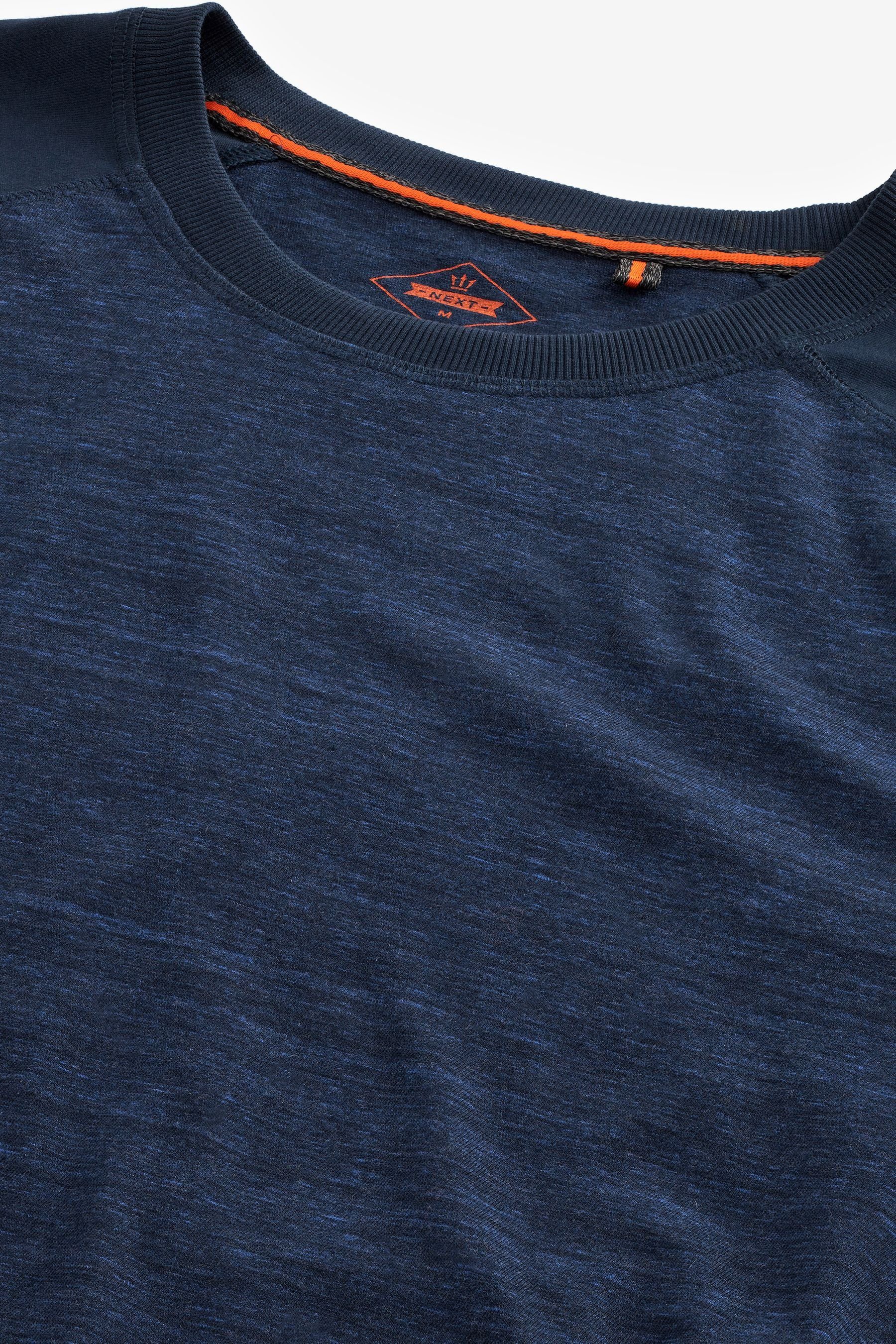 Raglan-T-Shirt Langärmliges Langarmshirt Blue Next (1-tlg)