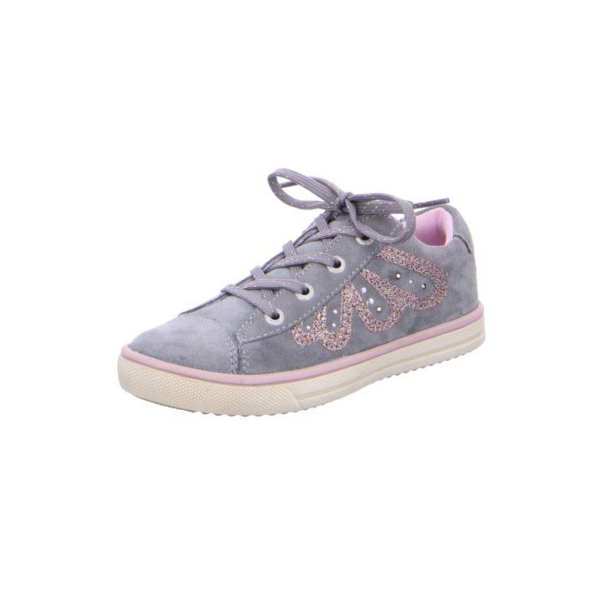 Lurchi Kinderschuhe Burschen Schnürstiefel - Wasserdichte Winterstiefel Grau
