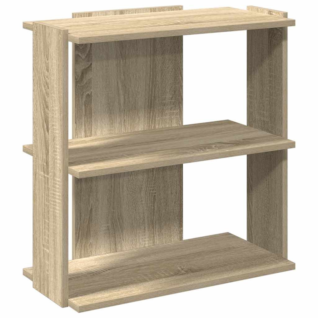vidaXL Bücherregal Bücherregal 3 Böden Sonoma-Eiche günstig online kaufen